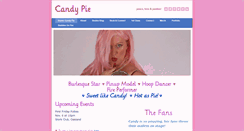 Desktop Screenshot of candypie.me